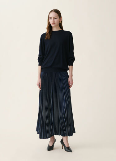 Pull en cachemire et soie, bleu nuit Fabiana Filippi Pull en cachemire et soie, bleu nuit Bleu nuit MAD216F004M3360000