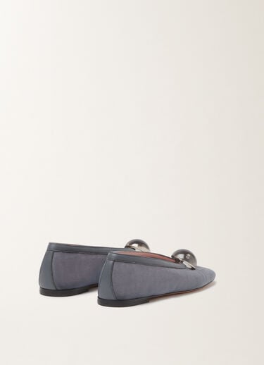 Ballerina flat in mesh, gray Fabiana Filippi Ballerina flat in mesh, gray Gray ASD266A850M0190000