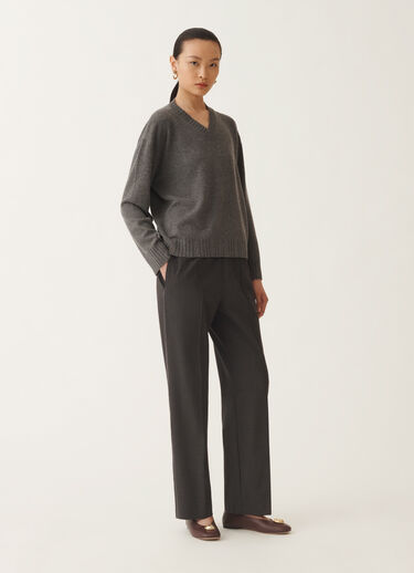 Fabiana Filippi Platinum sweater, lead grey GREY MAD215F015L5170000