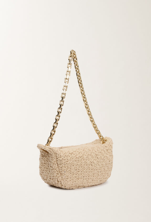 Fabiana Filippi Camel eyelet bag, albino BROWN BGD215A848L8110000