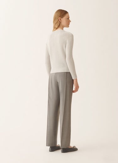 Fabiana Filippi Platinum sweater with lurex, rain Gray MAD266F031L8970000