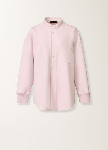 Fabiana Filippi Hemd aus Scuba-Kaschmir, rosa-lila Fliederrosa GCD266F302L7490000