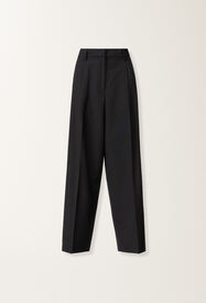 Fabiana Filippi Fluid techno-tailored pants in midnight blue Blue PAD266F367L7640000