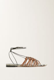 Fabiana Filippi Calfskin sandals, tan BROWN ASD265A902L2540000