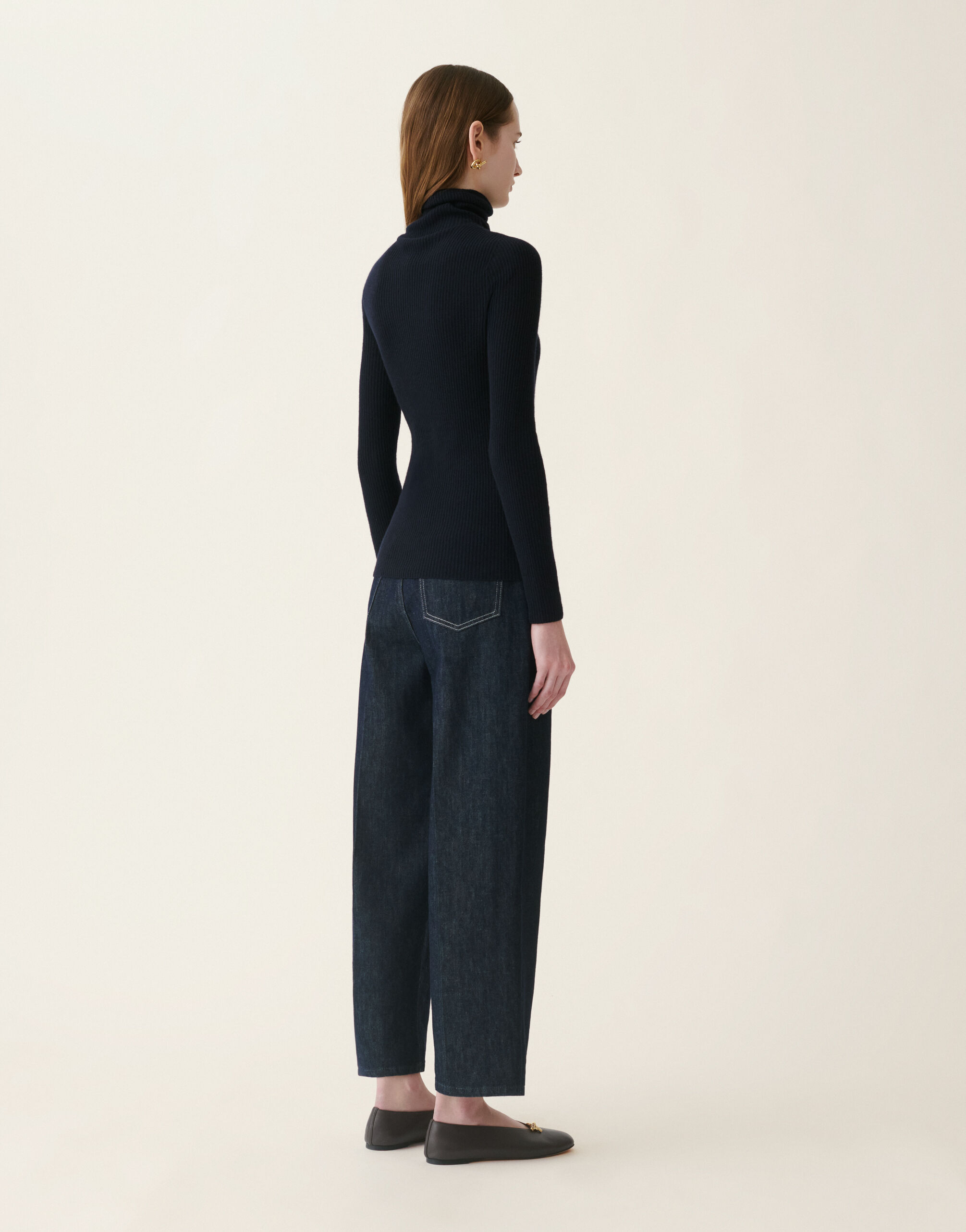 Pull en Platinum, bleu nuit Fabiana Filippi Pull en Platinum, bleu nuit Bleu nuit MAD216F021D2300000