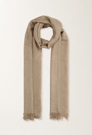 Fabiana Filippi Schal aus einer Kaschmirmischung mit Pailletten, seilbraun Beige SAD215A881L8000000