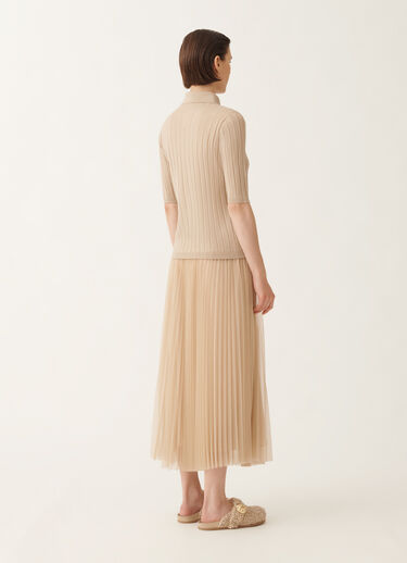 Fabiana Filippi Merino wool sweater, maple BEIGE MAD215F053N1250000