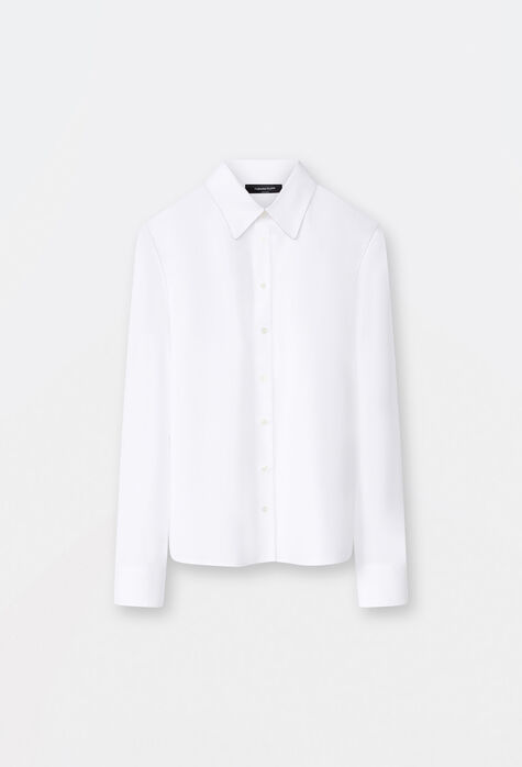 Fabiana Filippi Poplin shirt, optical white CAD264F241D6140000