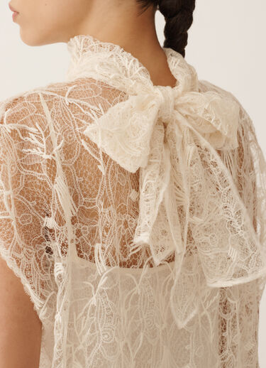 Fabiana Filippi Lace dress, butter BUTTER ABD276F638D9710000