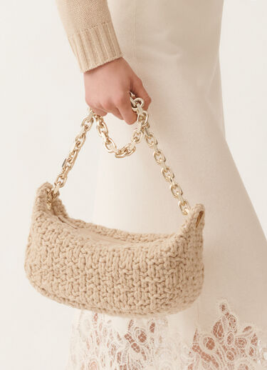 Fabiana Filippi Eyelet in Kamel, albinofarben Braun BGD215A848L8110000