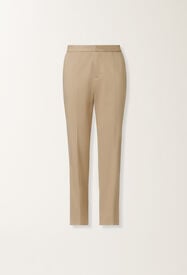 Fabiana Filippi Pantalon Montefalco en gabardine de coton, olive VERT PAD215F326L5150000