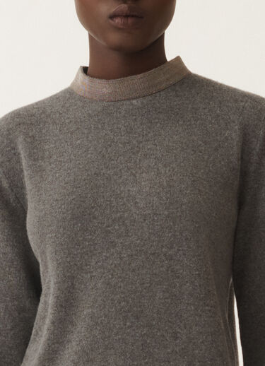 Fabiana Filippi Maglia in Platinum, piombo GRIGIO MAD215F092L5170000