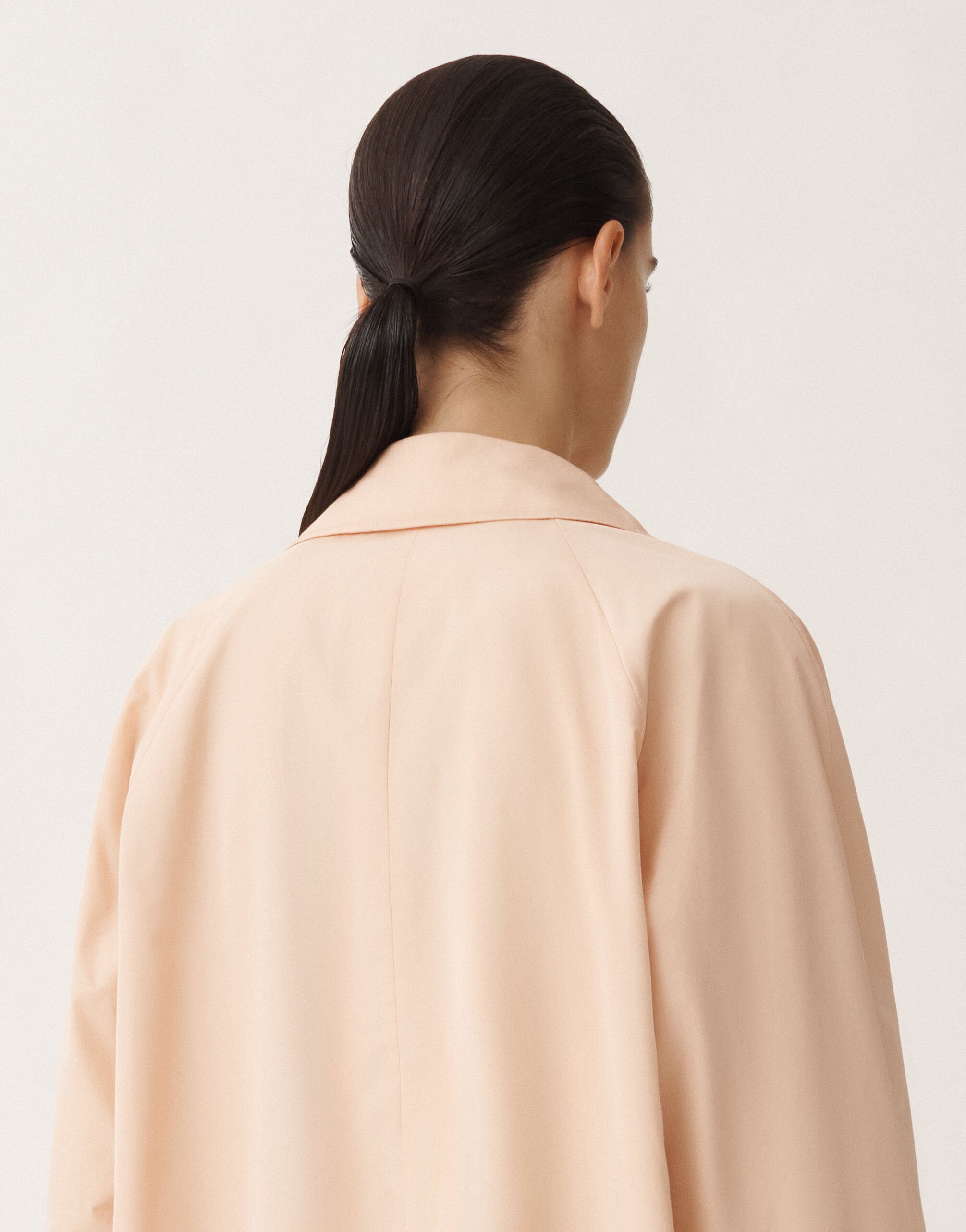 Fabiana Filippi Gabardina de tafetán ligero, maquillaje ROSA CTD265F272L1930000