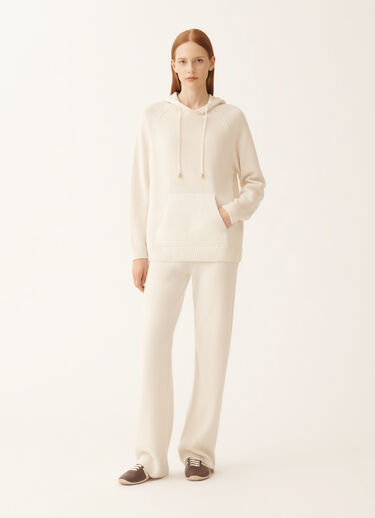 Fabiana Filippi Sweatshirt in Platinum, raffia White MAD225F464N1280000