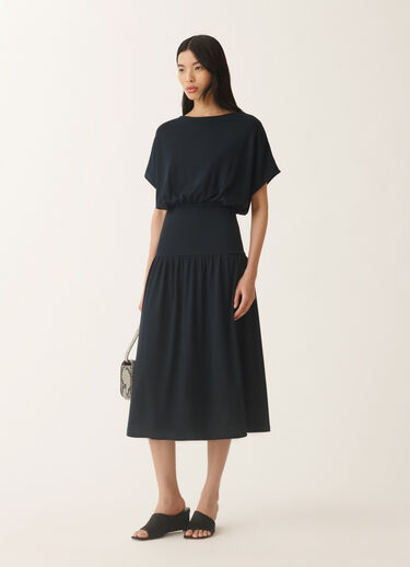 Fabiana Filippi Kleid aus Jersey, nachtblau BLAU ABD275F638L1800000