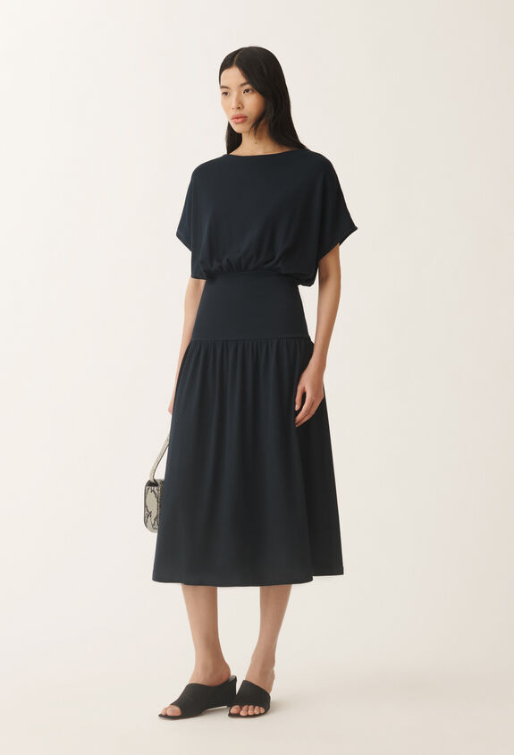 Fabiana Filippi Jersey dress, midnight blue BLUE ABD275F638L1800000