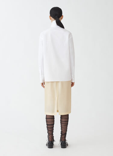 Fabiana Filippi Optical white poplin shirt OPTICAL WHITE CAD264F236D6140000
