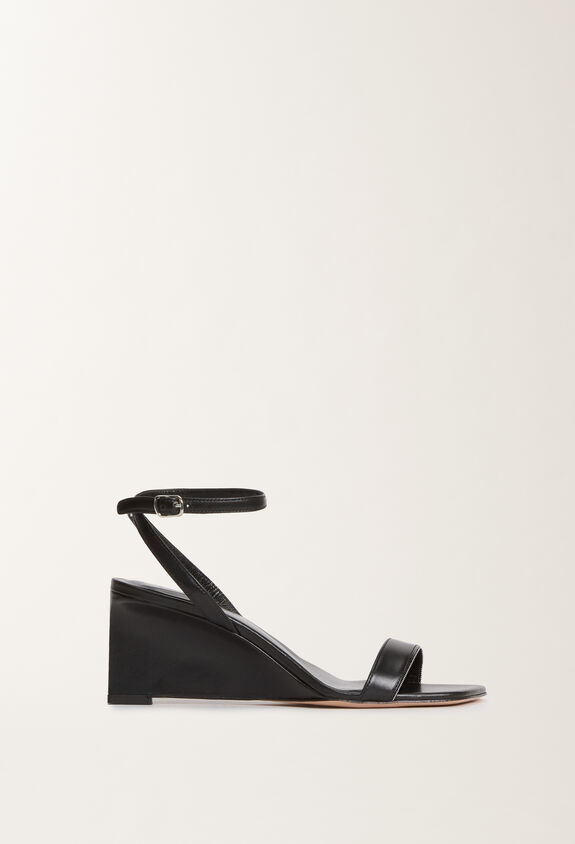 Fabiana Filippi Calfskin wedges, black BLACK ASD275A115L4120000