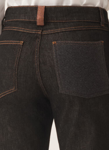 Fabiana Filippi Denim trousers, anthracite Grey PAD225F344L6340000