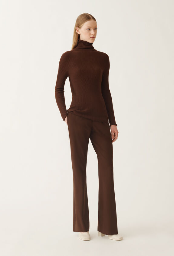 Fabiana Filippi Platinum sweater, ebony BROWN MAD215F021D2300000