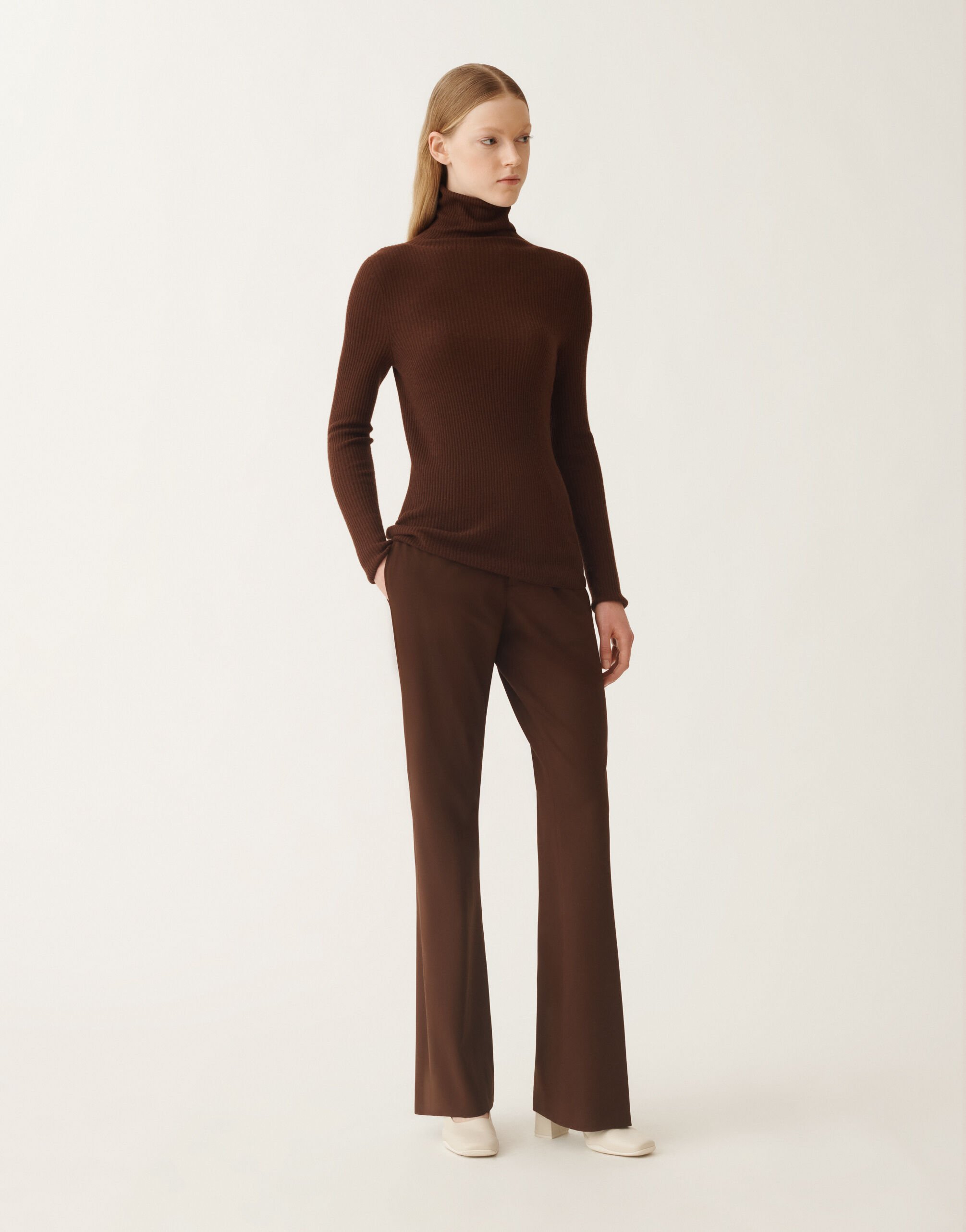 Fabiana Filippi Platinum sweater, ebony BROWN MAD215F021D2300000