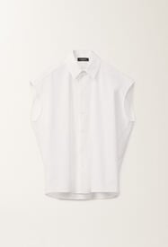 Fabiana Filippi Camicia in popeline, bianco ottico BIANCO CAD265F337D6500000