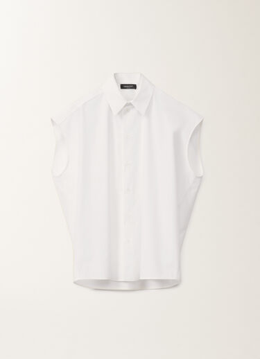 Fabiana Filippi Chemise en popeline, blanc optique BLANC CAD265F337D6500000