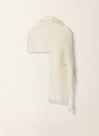 Sciarpa in lana e cashmere con lurex, burro Fabiana Filippi Sciarpa in lana e cashmere con lurex, burro Burro SAD216A874M5260000