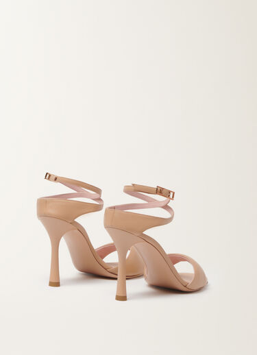 Nappa leather sandal, maple Fabiana Filippi Nappa leather sandal, maple Beige ASD266A842M0120000