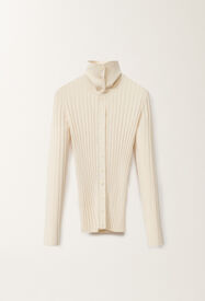 Fabiana Filippi Pullover aus Viskose, mastix WEISS MAD265F058D6550000