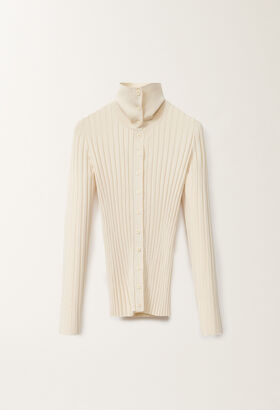 Fabiana Filippi Viscose sweater, putty PINK ABD265F206D8270000
