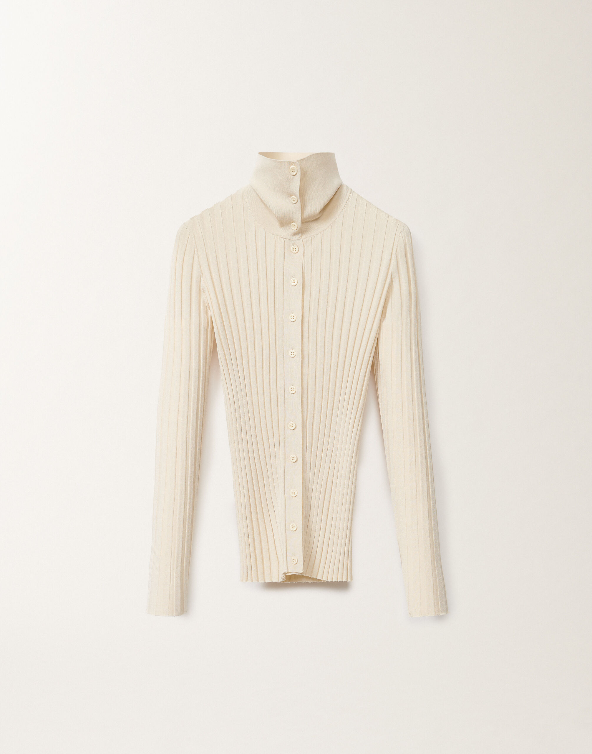 Fabiana Filippi Viscose sweater, putty WHITE MAD265F058D6550000