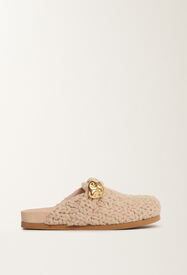 Fabiana Filippi Camel mules, albino BROWN ASD215A806L8110000
