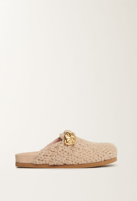 Fabiana Filippi Camel mules, albino BROWN ASD215A806L8110000
