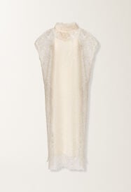 Fabiana Filippi Lace dress, butter BUTTER ABD276F638D9710000