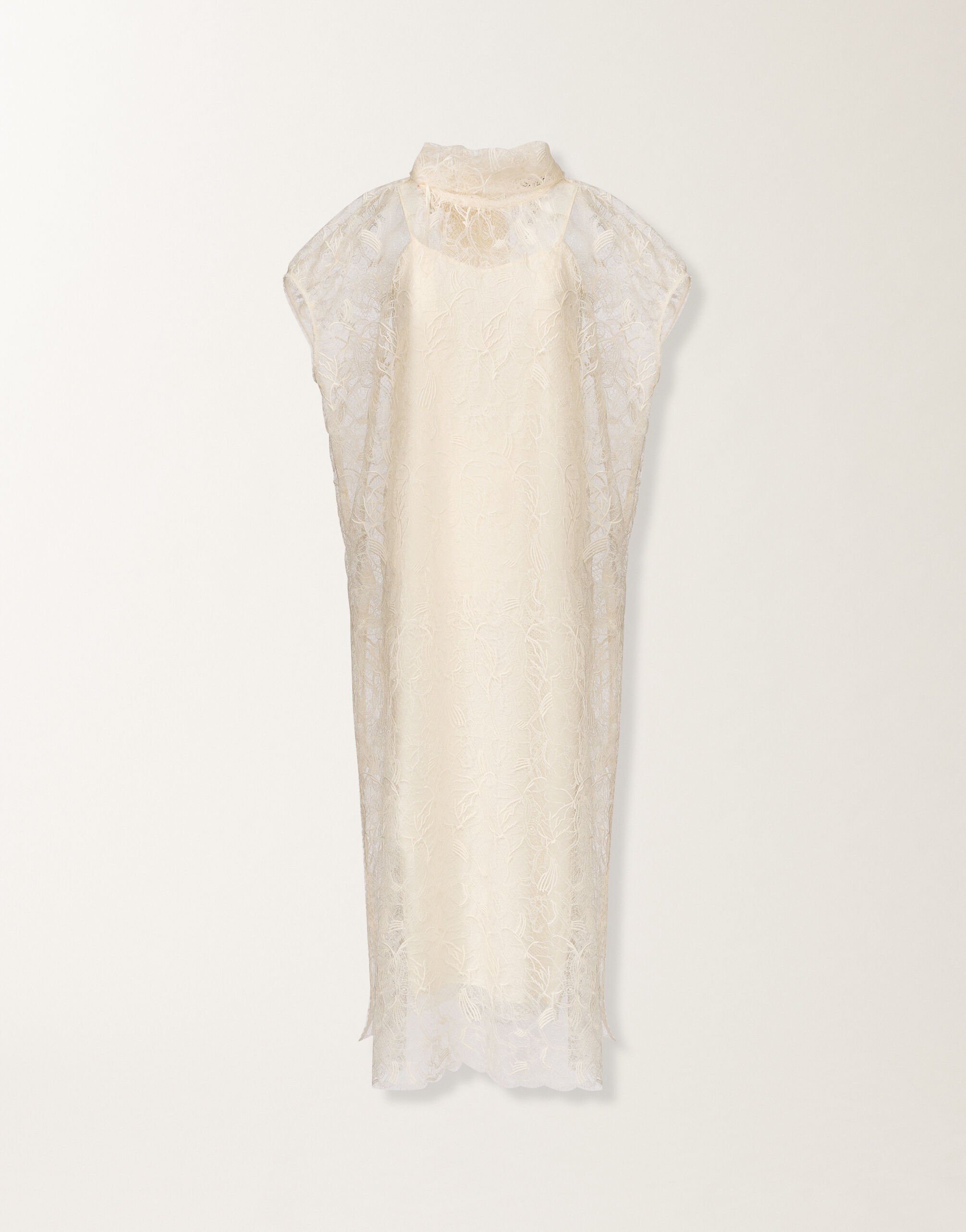 Fabiana Filippi Lace dress, butter BUTTER ABD276F638D9710000