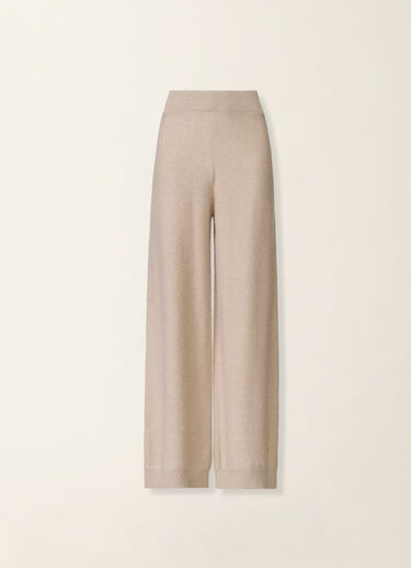 Pantalon en laine et soie avec paillettes, cachà Fabiana Filippi Pantalon en laine et soie avec paillettes, cachà Cachà PAD216F391D2960000