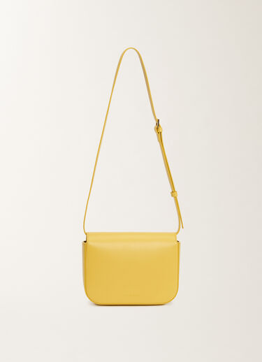 Fabiana Filippi Eclissi calfskin messenger bag, cedar YELLOW BGD265A859L2140000