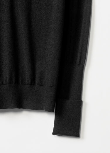 Fabiana Filippi Maglia in cashmere e seta, nero NERO MAD264F005N9070000