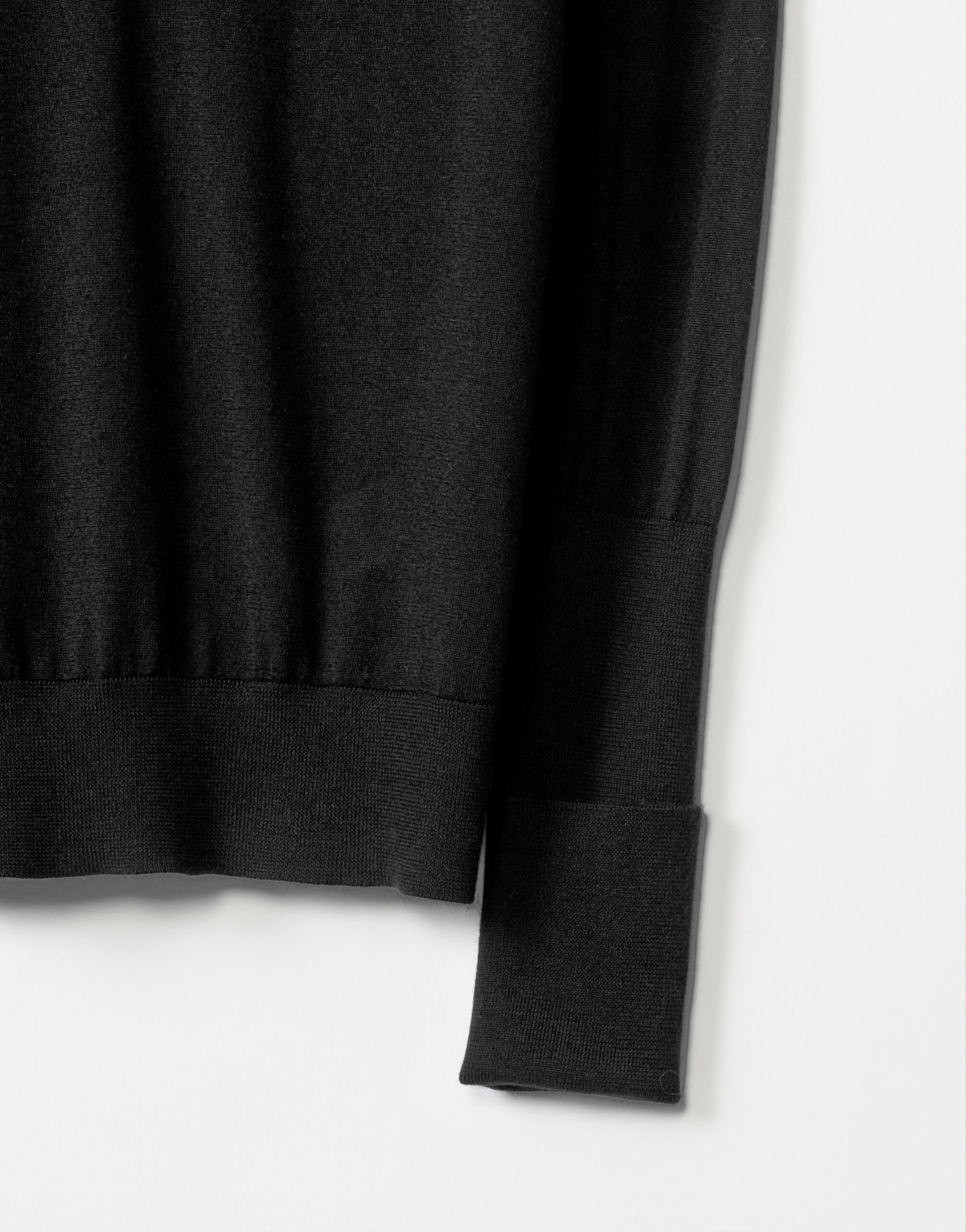 Fabiana Filippi Maglia in cashmere e seta, nero NERO MAD264F005N9070000
