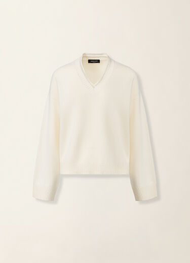 Platinum sweater, raffia Fabiana Filippi Platinum sweater, raffia Raffia MAD226F420M2810000