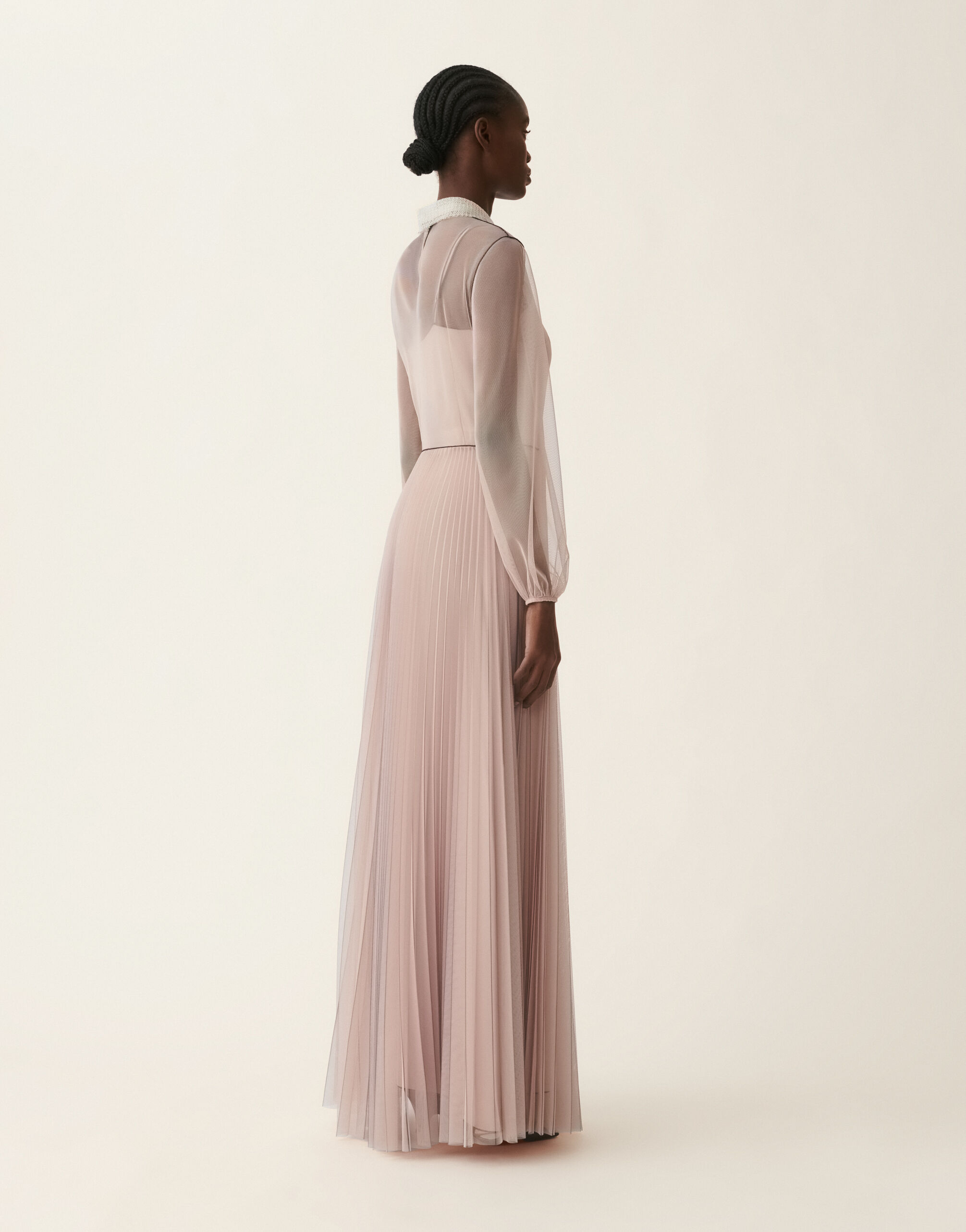 Robe longue en tulle, cachà Fabiana Filippi Robe longue en tulle, cachà Cachà ABD216F127M3440000