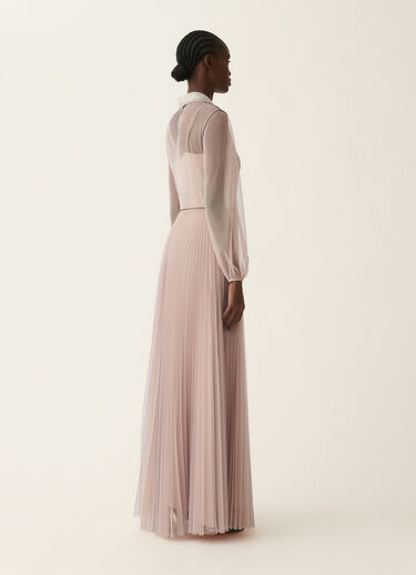 Robe longue en tulle, cachà Fabiana Filippi Robe longue en tulle, cachà Cachà ABD216F127M3440000