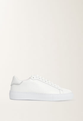 Fabiana Filippi Dalila leather sneakers, white WHITE ASD264A921I3520000