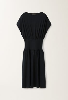 Fabiana Filippi Jersey dress, midnight blue BLUE MAD275F053D2730000