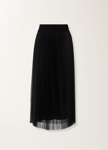 Fabiana Filippi Gonna ampia in tulle, nero Nero GND215F426L5480000