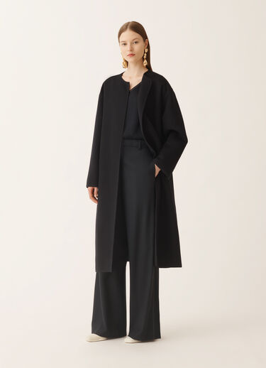 Fabiana Filippi Stretch sablé top, midnight blue BLUE TPD265F773L2350000