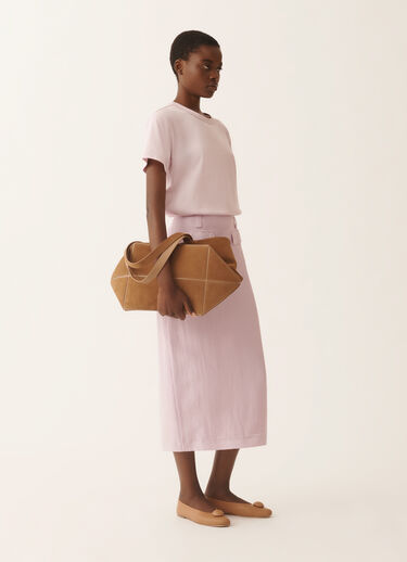 Fabiana Filippi T-Shirt aus Jersey, rosa Lila Fliederrosa JED266F133L7960000