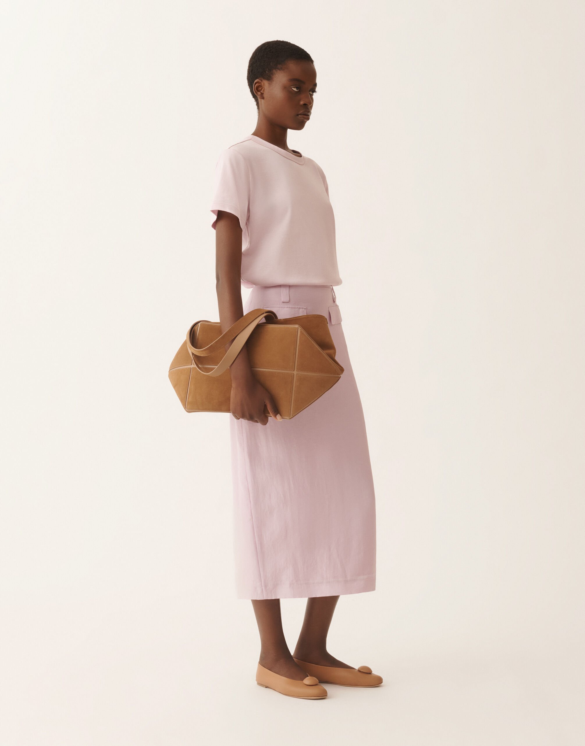 Fabiana Filippi T-Shirt aus Jersey, rosa Lila Fliederrosa JED266F133L7960000