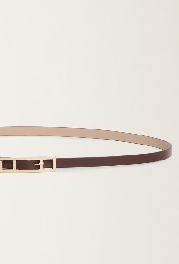 Fabiana Filippi Calfskin belt, ebony BROWN AAD215A037L8030000
